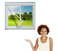 40x110cm,DIY Fly Screen for window, Mosquito Net Insect Mesh Easy Installation Keep Insect Flys Mosquitoes Out