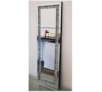 40X110Cm Full Length Crushed Diamond Jewelled Crystal