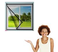 40x200cm,DIY Window Fly Screen, Fits Any Size Easy Installation Keep Insect/Flys/Mosquitoes Out