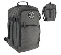 40x20x25cm Ryanair Cabin Backpack - Airline Approved Underseat Bag - Free On Board for Ryanair, easyJet, Jet2 - Water-Resistant Lightweight Travel Rucksack for Flights & Daily Use - Black