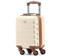 40x20x25cm Ryanair Free Underseat Cabin Carryon Suitcase 100+ Airlines Flight Knight Cream Cabin