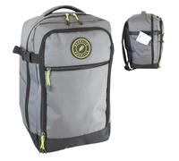 40x20x25cm Ryanair Underseat Cabin Backpack - Airline Approved Carry On Bag - Free On Board for Ryanair, easyJet, Jet2, Wizz Air - Lightweight Water-Resistant Travel Rucksack - Grey
