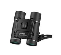 40x22 HD Binoculars Bak4 Optics Telescope Black 2000m Long Distance Folding Mini Telescope Folding Mini Camping Travel Compact Lightweight Binoculars
