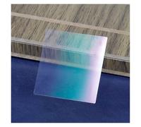 40x25mm PET Interference Diffraction Grating Nano Engraving Transmission Grating Spectral decomposition Optical Experiment(500 lines)