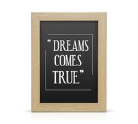 40x30 Cm Oak Picture Frame for Wall Mount | Wood Effect Photo Frame with Clear Perspex glass | Portrait or Landscape Frame for Posters, Certificates, Puzzles & Home Décor