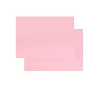 40x30cm Silicone Placemats for Kids, Non Stick Heat Resistant Tablemat, Kitchen Dining Table Mats Place Mat (Pink (T:0.1cm), 2)