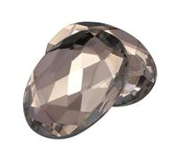 40x30mm Crystal Clear .AC Large Flat Back Oval Acrylic Rhinestones Cosplay Costume Gems Plastic Jewels Embelishments DIY Crafts Gemstones - 4 Pieces