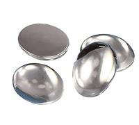 40x30mm Crystal Clear H102 Large Flat Back Oval Acrylic Cabochons Rhinestones Plastic Gems Embellishments for Crafts, Costumes, Card Invitations, Jewelry, Cosplay - 4 Pieces