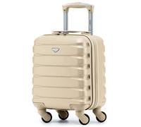 Flight Knight Lightweight 4 Wheel ABS Hard Case Suitcases Cabin Carry On Hand Luggage Approved for Over 100 Airlines Including easyJet & Maximum Size for Vueling & Wizz Air 40x30x20cm