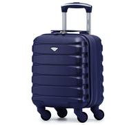 Flight Knight 40x30x20 Cabin Bag for Wizz Air, Carry On Suitcase for Over 100 Airlines, Maximum Size for Vueling, Lightweight Small Durable Cabin Bag, ABS Hard Shell, 10 KG Hand Luggage