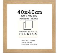 40x40 cm OAK Square Photo & Picture Frames Home Decor Poster Frames 40x40cm Frame