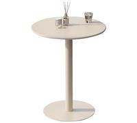 40x40cm Waterproof Round Dining Table | Small Conference & Coffee Table | Outdoor Bistro & Pub Table | Tall Counter Height | Perfect for Dining & Socializing