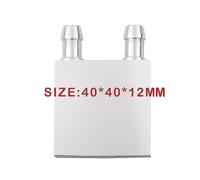 (40x40x12mm) Primary Aluminum Water Cooling Block Heat Sink System For PC Laptop CPU for Liquid Water