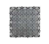 40x40x3cm Outdoor Modular Interlocking Floor Tiles,Splicing Car Wash Room Drainage Mats,for Bath Garage Sports Field(Color 1,10 Pieces)