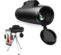 40x60 HD Portable Small Portable Monocular Small Portable Monocular + Phone Clip + Tripod/Zoom Optical HD Lens For Outdoor Hunt
