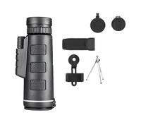 40X60 HD Professional Telescope Monocular Night Powerful Binoculars Waterproof Mini Zoom With Smartphone Hunting Camping(HS-40x60-Set)
