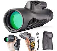 40x60 High Power HD Monocular For Bird Watching Adults With Smartphone Holder & Tripod For Wildlife Hunting Camping Travelling Wildlife,Monocular Telescope - Double the comfort