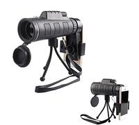 40X60 High Power Hd Monocular for Bird Watching with Smartphone Holder Abd Tripod Ipx7 Waterproof Monocular Made of Eco-Friendly Materials