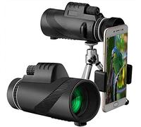 40X60 High Power Monocular For Bird Watching Adults With Smartphone Holder & Tripod Prism For Wildlife Camping Travelling Wildlif,Monocular Telescope -