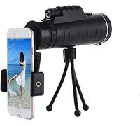 40X60 High Power Telescope Monocular with Smartphone Adapter & Tripod Stand - Perfect for Outdoor Adventures and Wildlife Observation