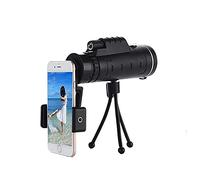 40X60 Monocular Rifle Scope Cell Phone Telescope with Smartphone Holder & Tripod for Bird Watching Camping Hiking Traveling Wildlife Secener Men Dad Gifts -