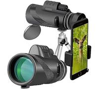 40x60 Monocular Telescope, HD High Power Monocular for Adults, Monocular Telescope with Tripod and Phone Adapter, Monocular Scope