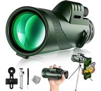 40x60 monocular telescope mobile phone camera day vision and low night vision high power monocular, adult monocular, high power monocular, smartphone telescope