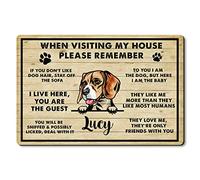 40X60Cm Door Matt Indoor Personalized Beagle Bath Mat Durable Floor Mat Easy Clean Doormats For Hallway Office Hall