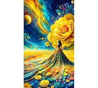 40x70cm Landscape 5D DIY Diamant Parties Complete Set Round Diamonds Wall Art for Living Room