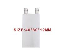 (40x80x12mm) Primary Aluminum Water Cooling Block Heat Sink System For PC Laptop CPU for Liquid Water