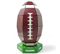 40YARDS American Football Advent Calendar 2026 | 24 Fillable Doors | 3D DIY | True-to-Scale Football Advent Calendar to Assemble & Fill | Includes Stand & Adhesive Dots | Reusable American Football Gift