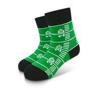 40YARDS American Football Baby Socks | Green Field Design | 0-12 Months