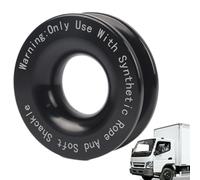 41,000 Lbs Portable Aluminum Alloy Recovery Ring Flexible Sleeve Recovery Ring, Anti-art Accessory Kit, Sturdy Pulley