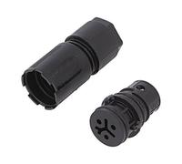 41.031.3053.1 Male Connector: Round Female PIN: 3 Silver Plated 8A WIELAND