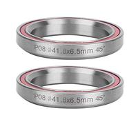41.8mm Headset Bearing, 2PCS Heavy Duty Double Sealed Bearing Headset, Replacement Bearings for Bicycle
