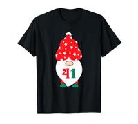 41 Christmas Gnome 4 1 Forty One Happy Holidays Funny Gen Z T-Shirt