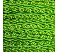 41 Colour 6mm Double Scroll Braid Dress Costume Upholstery Buy 1 2 4m 253D, 016 Apple Lime Green, 1 Metre