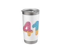41 Ice Cream Drip Meme Forty One Four Gen Alpha Slang Stainless Steel Insulated Tumbler