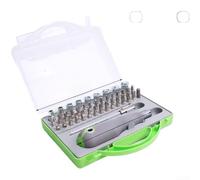 41 in 1 Precision Screwdriver Set with Ratchet Handle - Magnetic CR-V Bit Kit for Electronics Phone for laptop Console Repair Tools