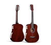 41 Inch Acoustic Guitar Bundle For Beginners, Nylon-string Classical Electric Guitar with a Gig Bag and All Accessories(Brown)