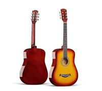 41 Inch Acoustic Guitar Bundle For Beginners, Nylon-string Classical Electric Guitar with a Gig Bag and All Accessories(Sunset color)