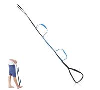 41 Inch Long Leg Lifter Mobility Aid for Bed, Hip Replacement Recovery Aids, for Get in and Out of Bed,Car,Wheelchair for Disables and Elderly, Leg Aid Lift Strap(Blue)