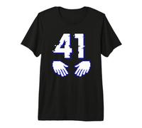 41 Meme 67 Six Seven 4 1 Meme Design Funny 41 Premium T-Shirt