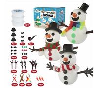41-Pack Christmas Build a Snowman Craft Kit,Modeling Make a Snowman Activities,Xma For Christmas Craft Kit and Arts