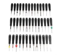 41 Piece Pin Removal Tool Kit for Automotive Technicians and DIY Users Performing Terminal Extraction on Various Electrical Connectors (Black)