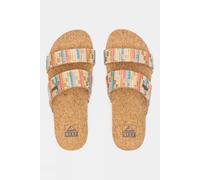 41 Reef Womens Cushion Vista Hi Sandals Mid Pink Size 7.5