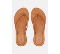 41 Roxy Womens Jyll Flip Flops Tan Size 8