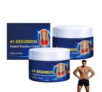41-Second Instant Erection Cream,Fast-Acting Topical Cream with Gentle Formula, Promotes Male Vitality & Stamina, Comfortable Daily Care for Men (2PCS)