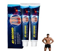41-Second Instant Erection Cream for Men,Fast-Acting Topical Cream with Gentle Formula, Promotes Male Vitality & Stamina, Comfortable Daily Care (2pcs)
