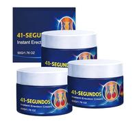 41-Second Instant Erection Cream,Massage Cream for Men,Fast-Acting Topical Cream with Gentle Formula, Comfortable Daily Care for Men (3PCS)